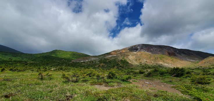 一切経山登山 酸ヶ平の辻まで 福島県福島市 963 77