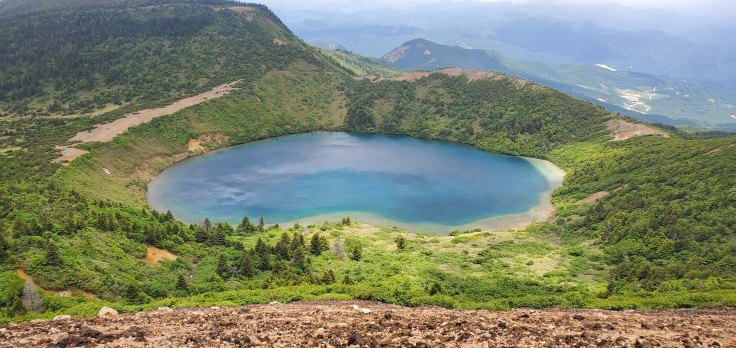 一切経山登山 五色沼 福島県福島市 963 77