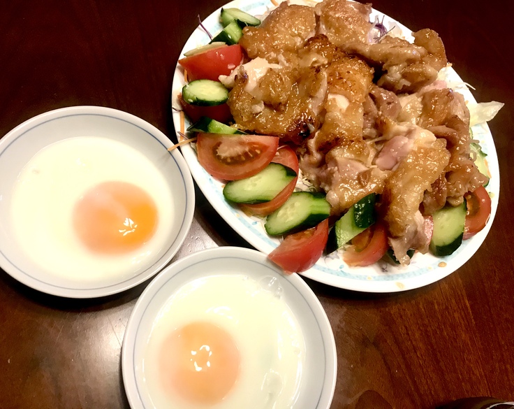オットのランチに「鶏モモ肉照り焼」!!_c0212604_17255396.jpg