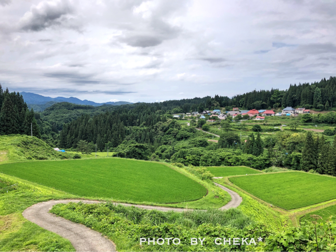 日本の美風景 柳津町久保田の棚田_c0229025_18564129.jpg