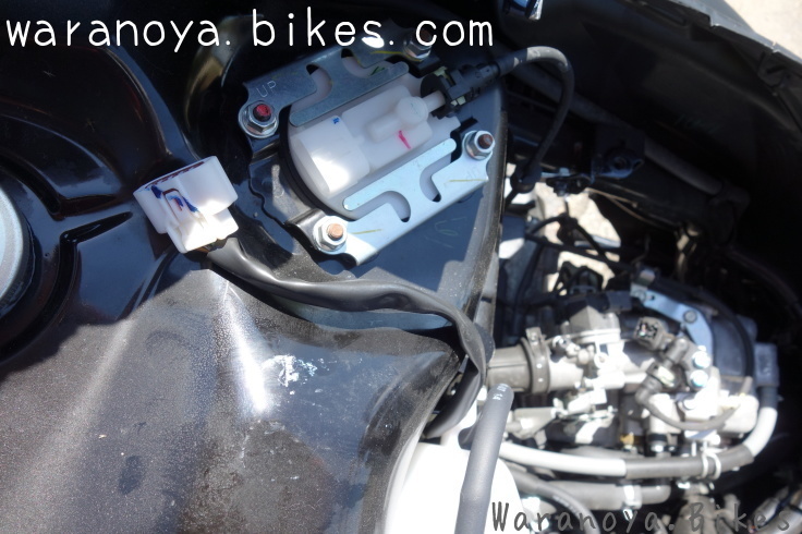 エンジン故障の125ccスクーター ホンダ クリック 125i の出張修理に 滋賀県東近江市方面にお伺い 近畿 京都 スクーター バイクの出張修理専門店 ワラノヤバイクスのリペア日報
