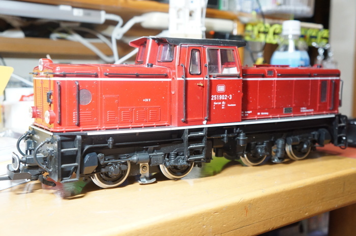 鉄道模型・G】ドイツバーンの凸型ディーゼル機関車 : kazuの