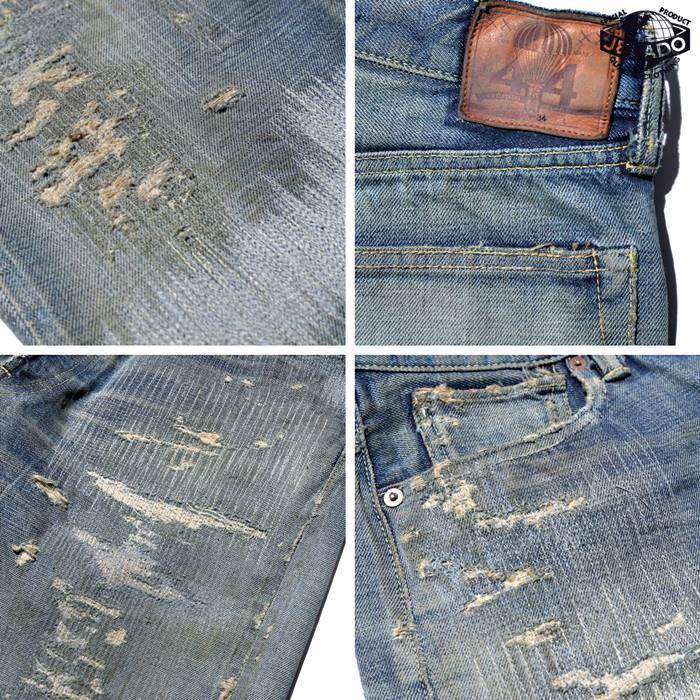 JELADO(ジェラード) \"BASIC COLLECTION\" 44DENIM VINTAGE FINISH フェイドインディゴ/JP52319_c0204678_11460139.jpg