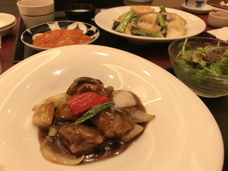 謝朋殿で日曜ランチ♪_c0212604_13583321.jpg