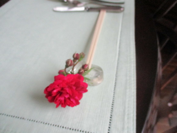 薔薇を飾って我が家でランチ~_a0279743_07285772.jpg