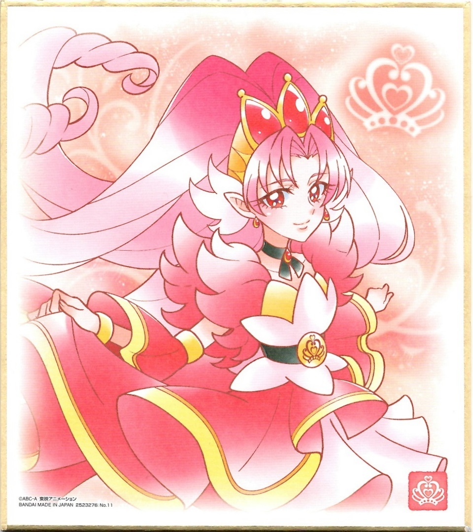 【開封レビュー】プリキュア色紙ART2(1個目~5個目)_f0205396_23335762.jpg