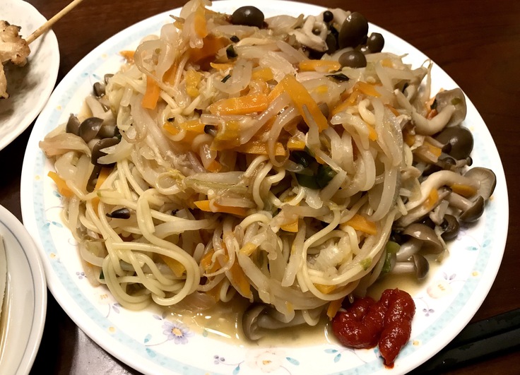 野菜と糖質0g麺のマゼマゼめん!_c0212604_200920.jpg