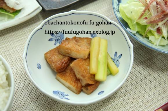 昨夜の豚肉の葱レモンソース&野菜の素揚げおうちバル&ひとりごはん_c0326245_11460048.jpg