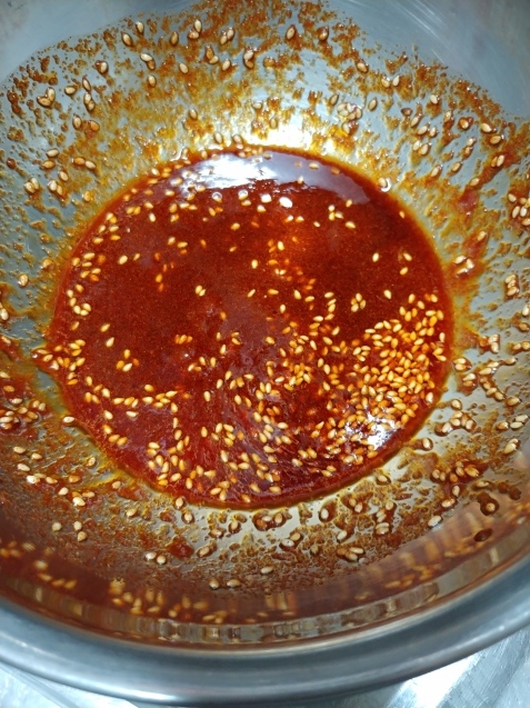 ごまの葉の醤油漬け_c0162773_19401266.jpg