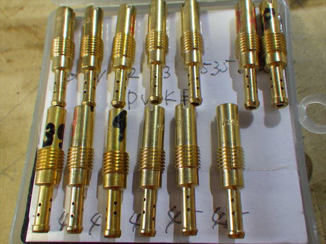 セロー225 Pwkキャブセッティング M55から