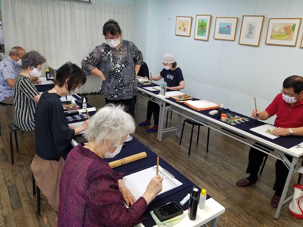 カメラ教室&書道教室_c0113948_14403317.jpg