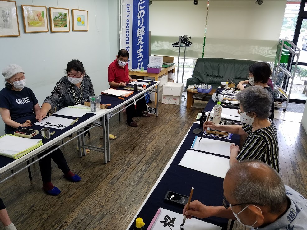 カメラ教室&書道教室_c0113948_14403945.jpg