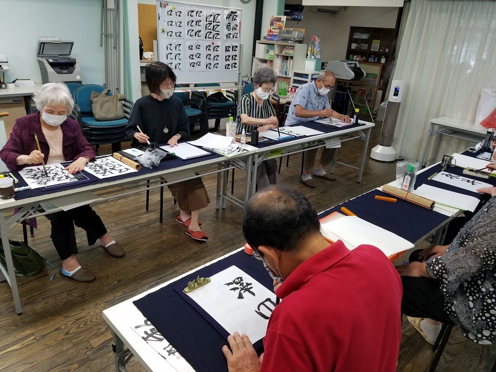 カメラ教室&書道教室_c0113948_14404527.jpg