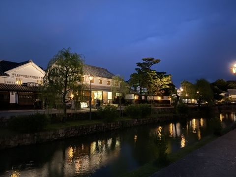 夜の倉敷美観地区 木耶ラ 夜の倉敷美観地区 木耶ラ