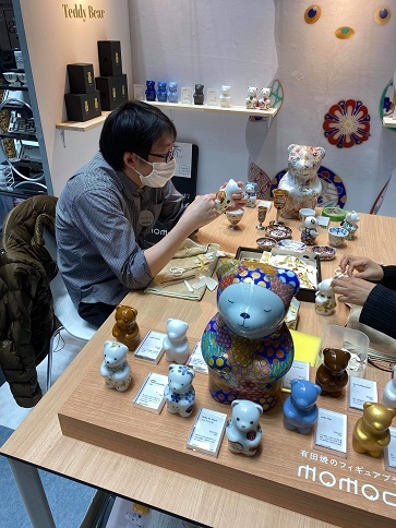momoco bear モモコベアーの新作と転写体験 「rooms(ルームス)40」_d0125457_16034635.jpg