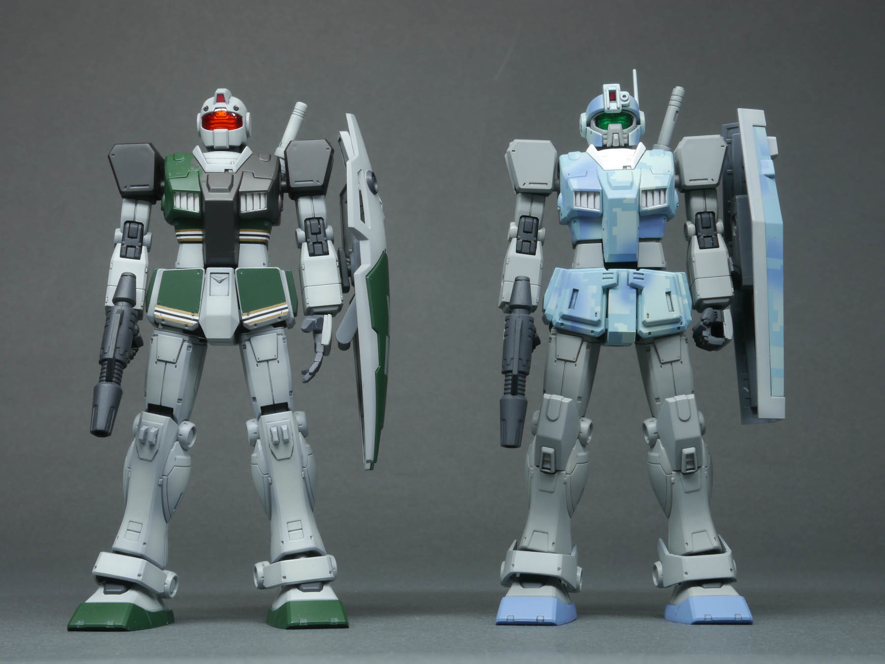 HG 1/144 オリジンMSD版 ジム (ガードカスタム) 完成品 : DNF