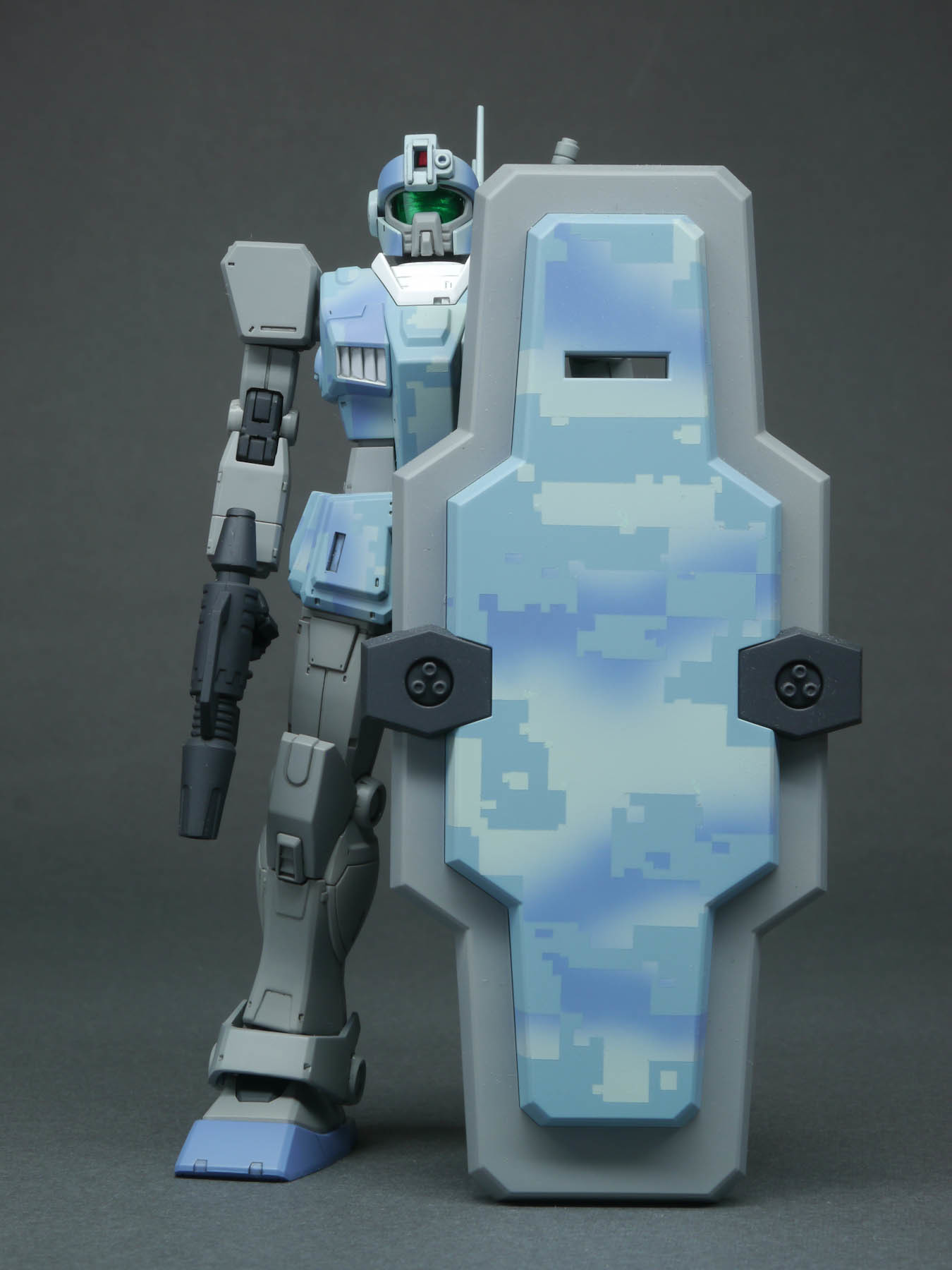 HG 1/144 オリジンMSD版 ジム (ガードカスタム) 完成品 : DNF