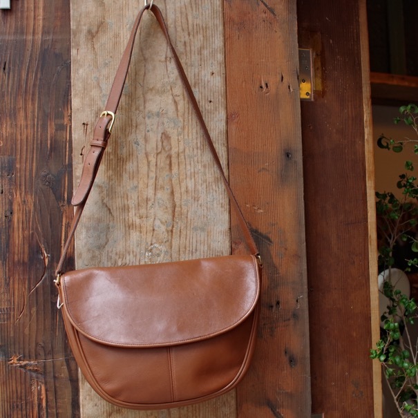 バッグ Old Coach Brown Leather Shoulder Bag OLD COACH Leather Shoulder Bag / オールド コーチ レザー ショルダー