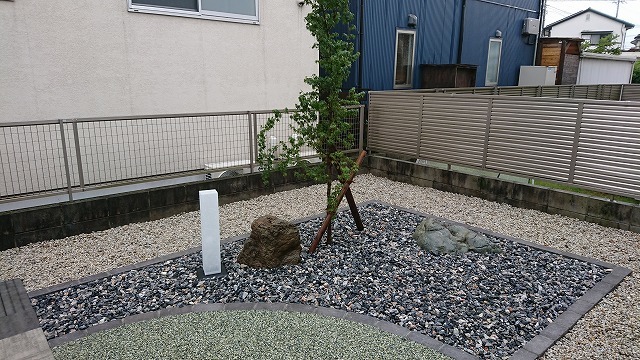 和モダン 手間のかからないお庭 完成報告と解説_e0361655_17380012.jpg