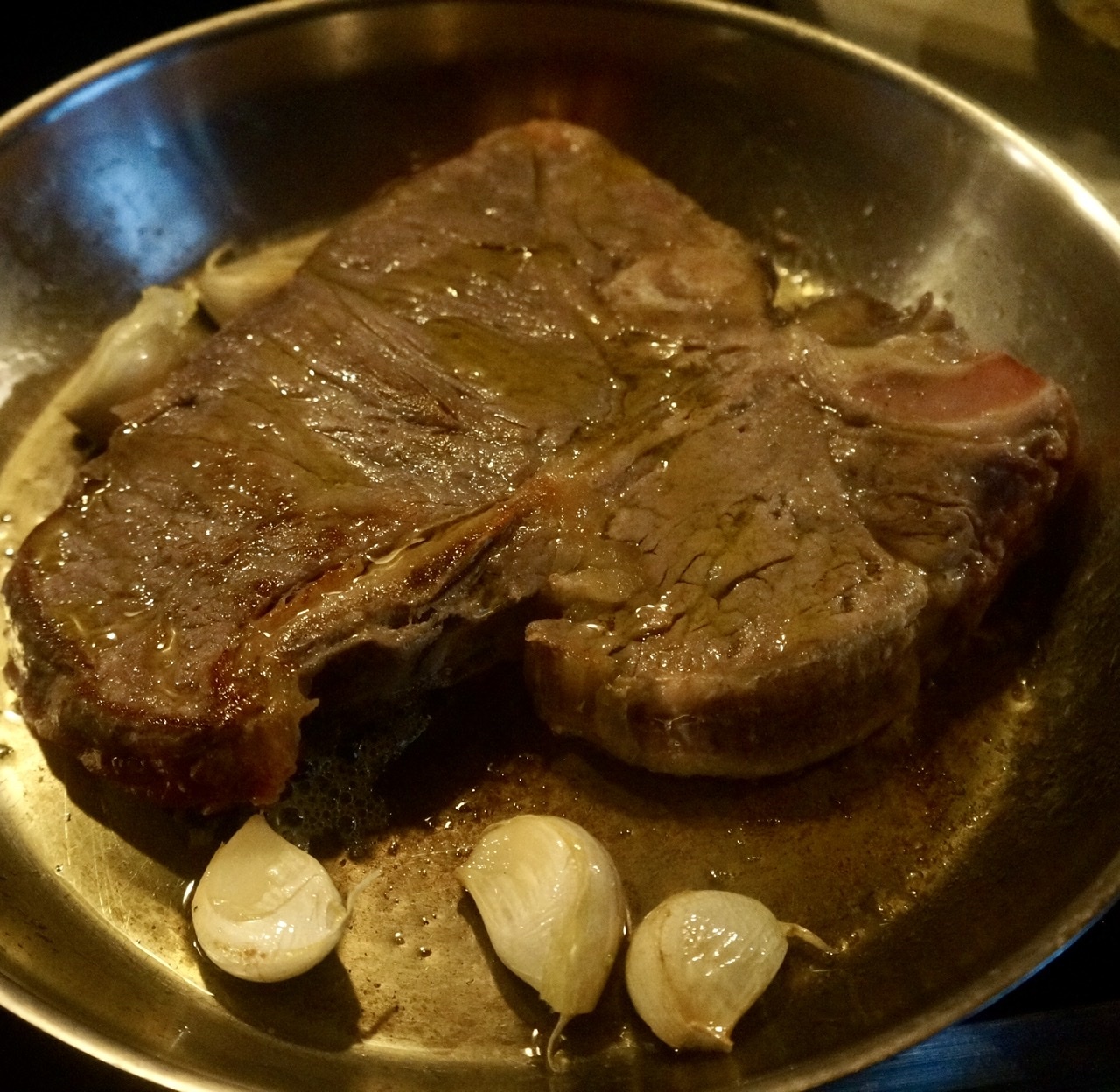 強火で焼きなさんな、じゃないと靴底だぞ!_c0180686_05530357.jpeg