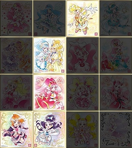 【開封レビュー】プリキュア色紙ART2(6個目~10個目)_f0205396_17470738.jpg