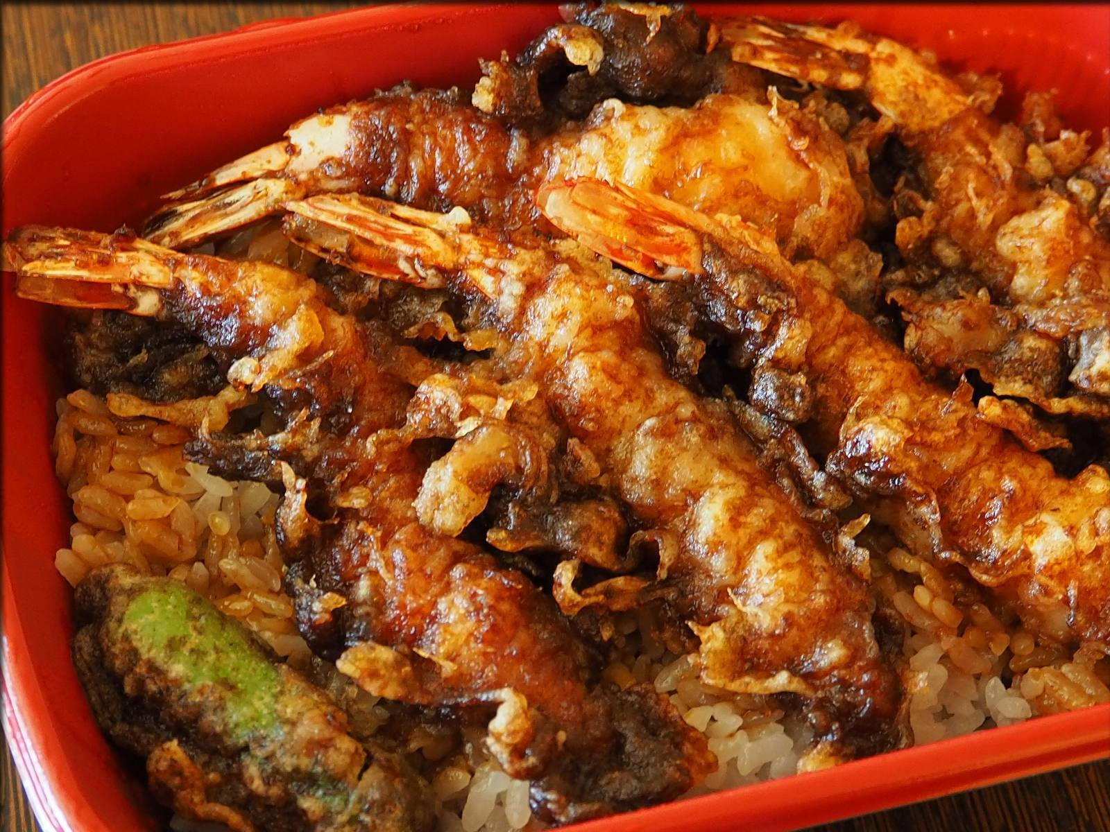天ぷら中山で海老天丼をお持ち帰り@日本橋人形町_b0054329_09280533.jpg