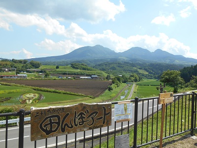 群馬　高山村　田んぼアート_a0290852_7273080.jpg