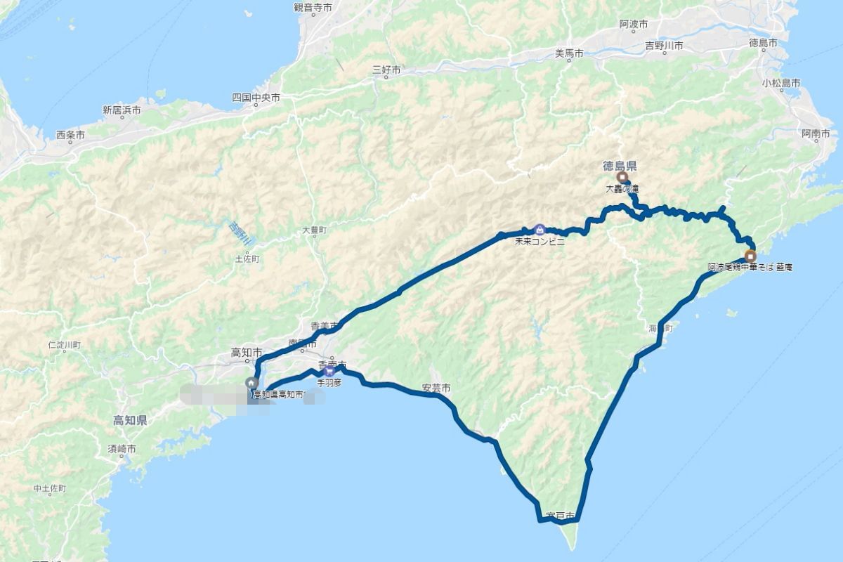 高知市(国道195号線)→徳島県(国道55号線)へ、室戸経由で帰宅 その4[手羽彦]_a0077663_15132230.jpg