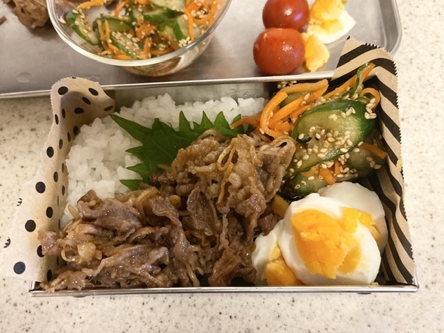 今日のお弁当（牛肉のしぐれ煮）_d0327373_07073911.jpeg