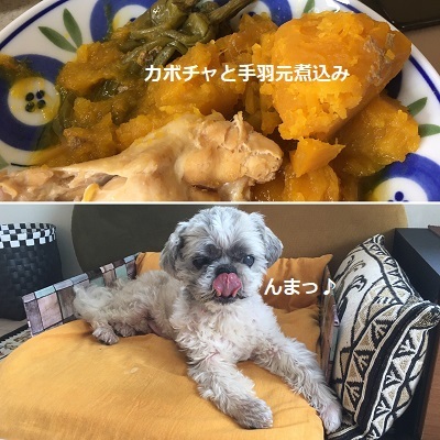 手羽元・カボチャ・甘酒。_f0372998_19470590.jpg
