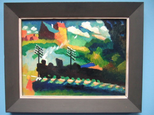 ヴァシリィ・カディンスキー、ミュンヘンのルートヴィヒ聖堂、希少画集画 ヴァシリィ・カディンスキー、ミュンヘンのルートヴィヒ聖堂