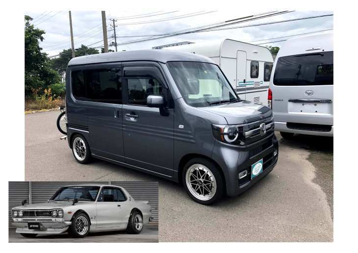 N Vanのお客様の特注ヒッチ スタッフブログ