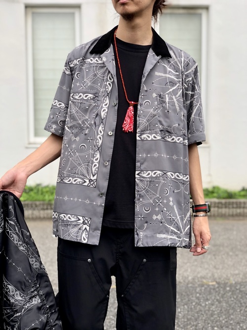 sacai サカイ Dr.woo ペイズリー Tシャツ 美品 販売スペシャル メンズ