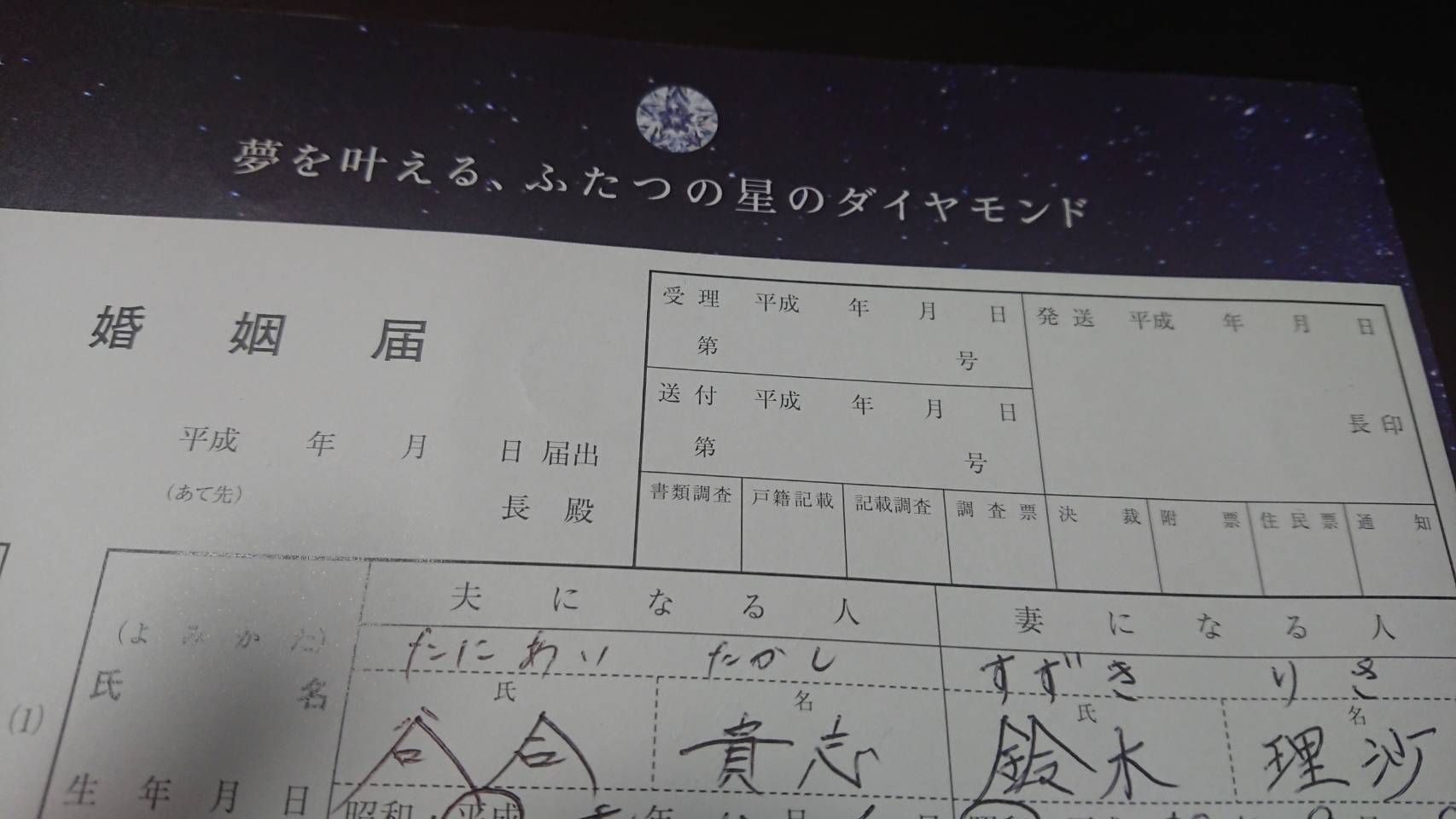 ☆入籍☆_d0156994_03014742.jpeg