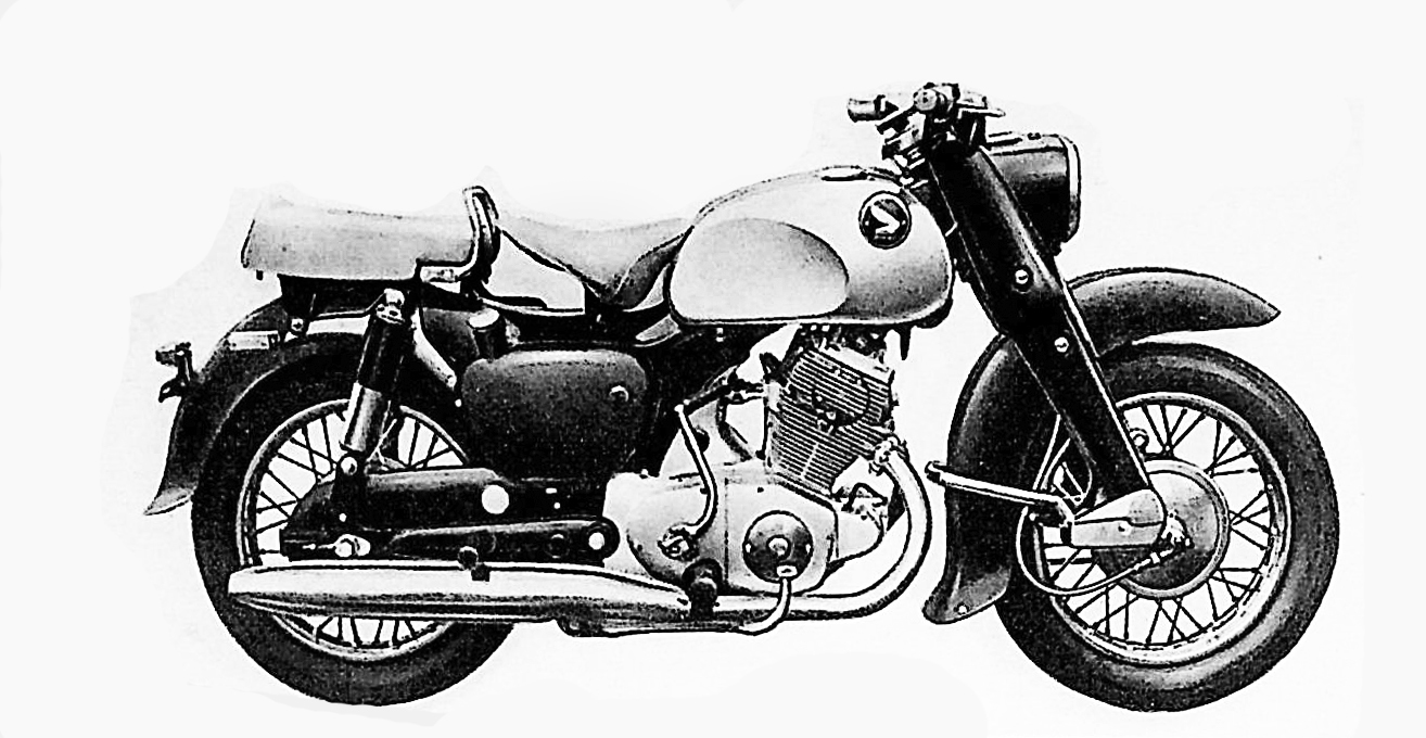 1958年二輪車 バイク広告集 106 ホンダドリーム号 C71 250cc Cs71 250cc モーターサイクルフォーラム中部 我が国の二輪車の勃興期を忠実に伝える