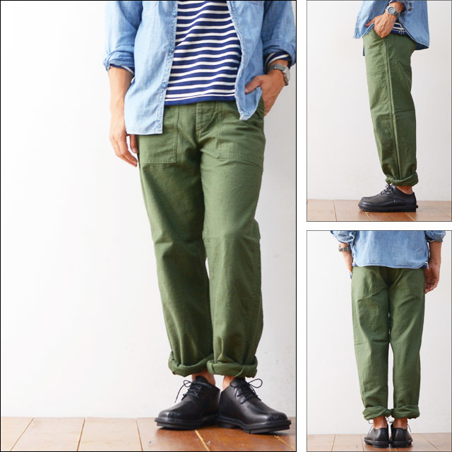 orslow [オアスロウ] US ARMY FATIGUE GREEN [01-5002-16] ユーエスアーミーファティーグ パンツ、MEN\'S _f0051306_17103667.jpg