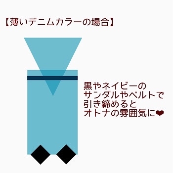 デニムオンデニムを大人っぽく着こなす2つの配色方法_f0249610_11145778.jpg