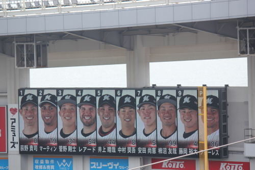 【久しぶり! ZOZOマリンスタジアム】_f0215714_16333440.jpg