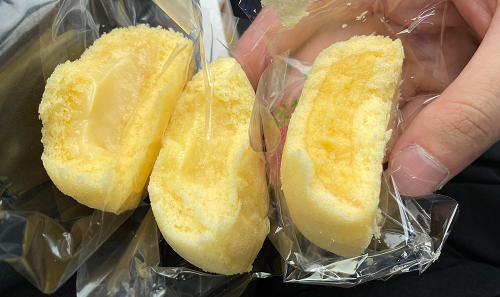 萩の月系カスタードクリームケーキ 食べくらべドライツーリングツアー Mepanna Works Banzai的な日々