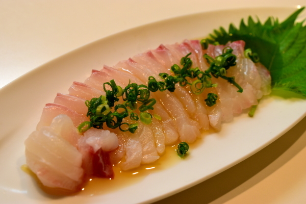 鯛の中華風カルパッチョと胡麻鯛 日々のつづきごと