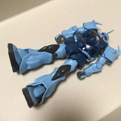 HGUC グフカスタム製作日記②_b0024364_15534395.jpg