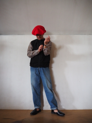 LENO LOOSE TAPERED JEANS : CASA NICE DAYS LENO LOOSE TAPERED JEANS : CASA NICE DAYS