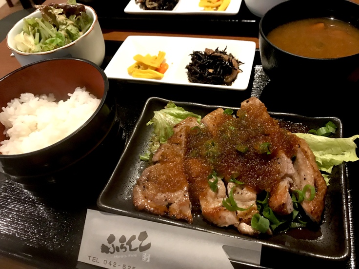ポークジンジャー定食@ふらんこ(立川)_c0212604_12145872.jpg