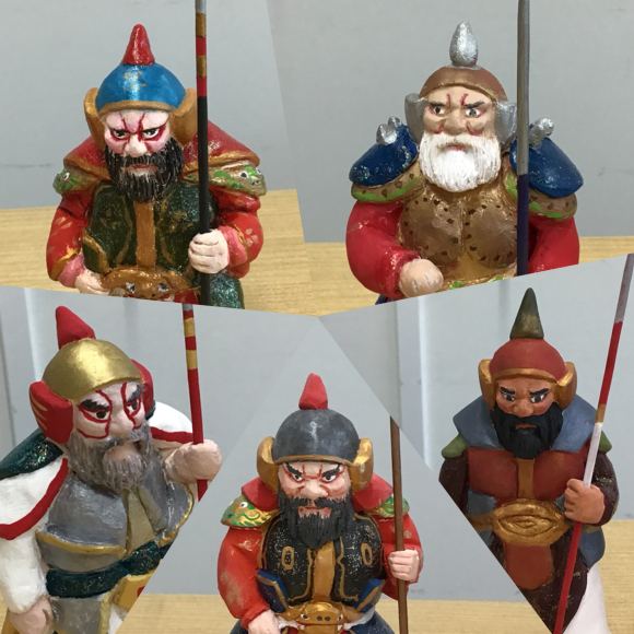 【創作人形講座 毘沙門天】生徒さんの作品です♪_c0357605_10193582.jpeg