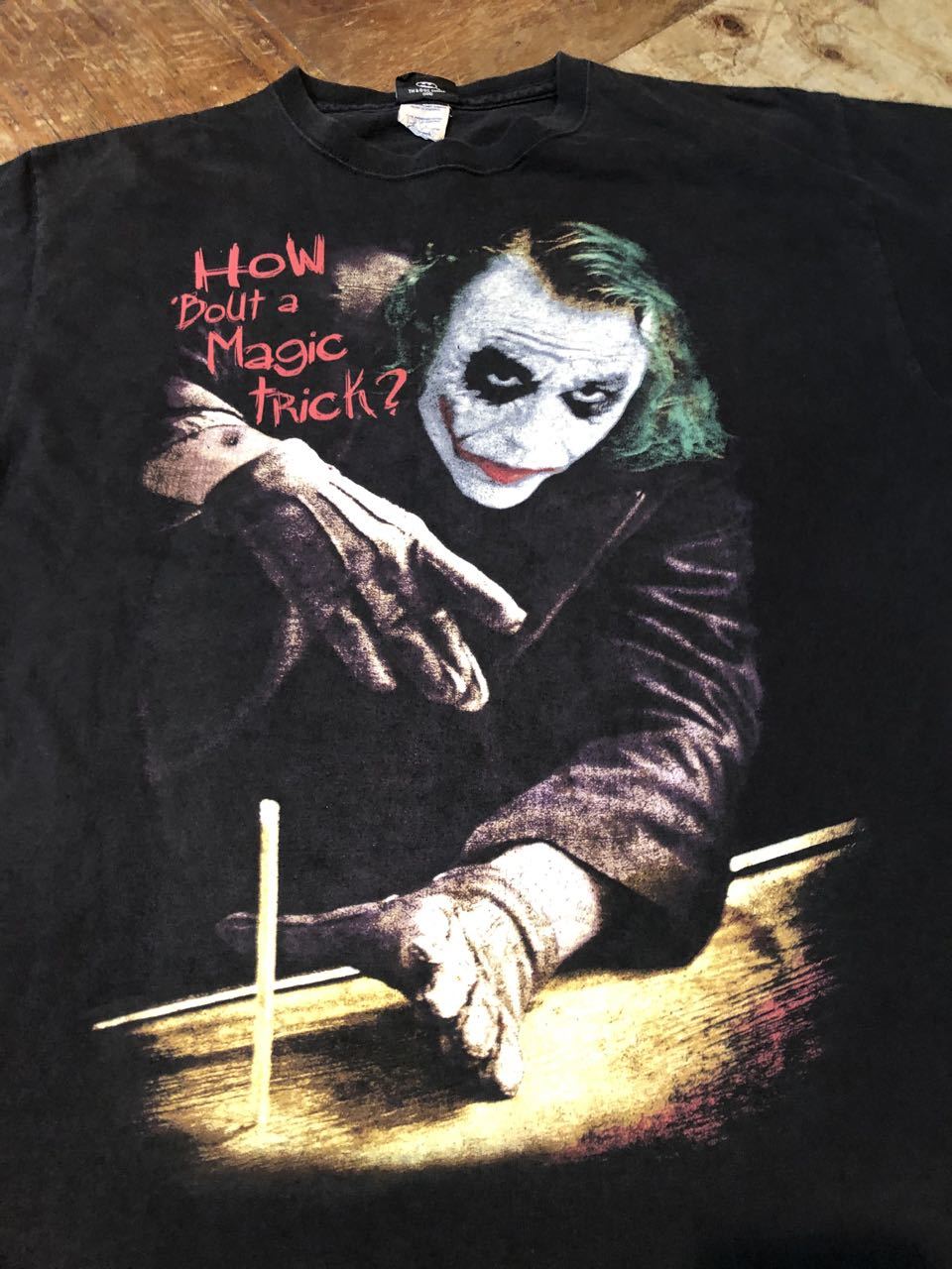 00's THE DARK KNIGHT Tシャツ L ダークナイトJOKER