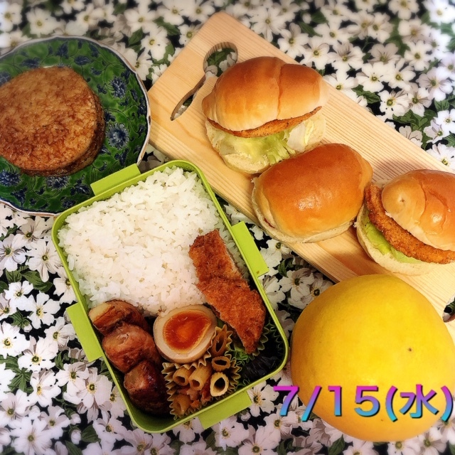 今週のお弁当（7/13～7/17）_f0332332_21304031.jpg