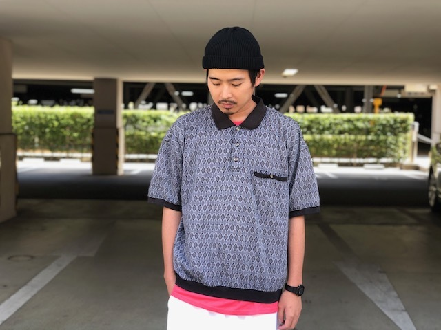 ヴィンテージ DAVID TAYLOR 半袖 ポロシャツポケット DAVID TAYLOR Poloshirt : 岡山 古着 セレクトショップ BORNYARD