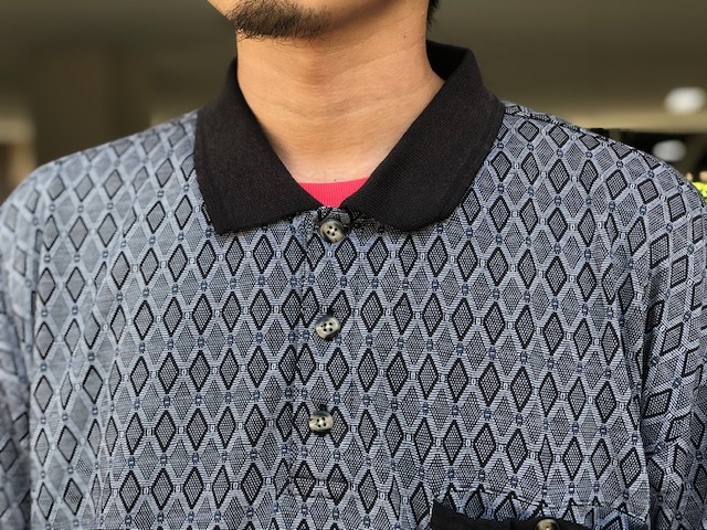 ヴィンテージ DAVID TAYLOR 半袖 ポロシャツポケット DAVID TAYLOR Poloshirt : 岡山 古着 セレクトショップ BORNYARD