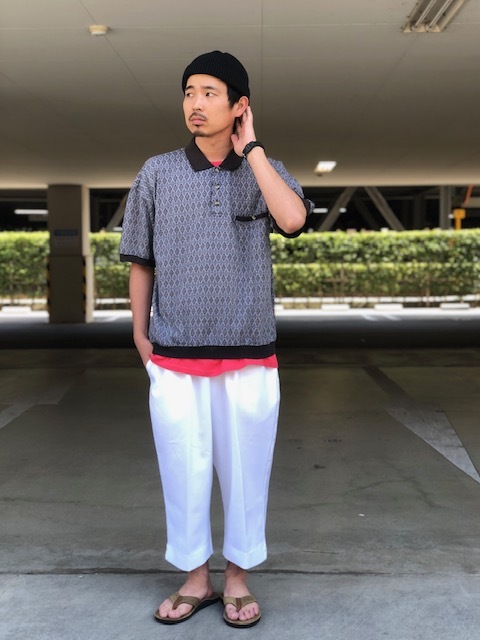 ヴィンテージ DAVID TAYLOR 半袖 ポロシャツポケット DAVID TAYLOR Poloshirt : 岡山 古着 セレクトショップ BORNYARD