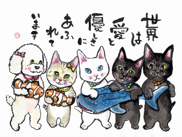 沖縄のメグちゃんちのワン猫ちゃん がっちょん達_f0375804_06490528.jpg